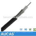 Profesional Fabricante cable coaxial 3c-2v 75 ohmios RG6 RG59 RG11 Cable coaxial para CATV